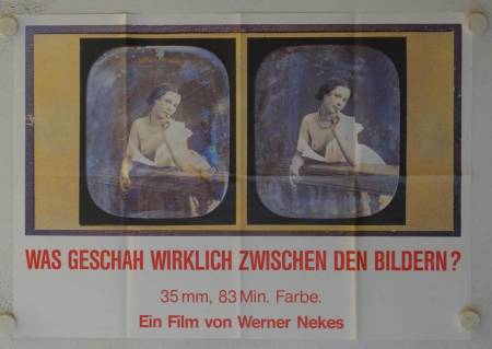 Was geschah wirklich zwischen den Bildern? originales deutsches Filmplakat